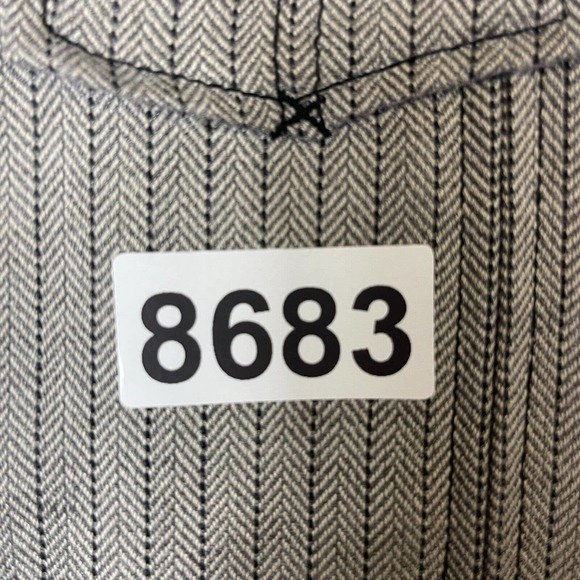 Foreign Exchange Five Button Vest Mens M Gray Herringbone Pattern Pockets NWT - Picture 10 of 10
